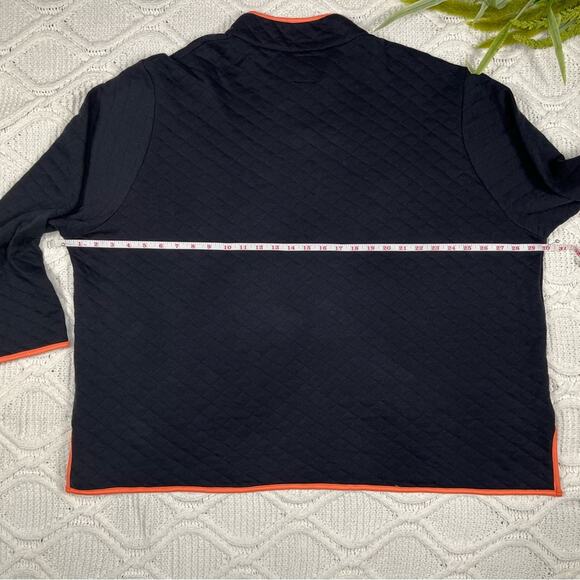 NWT C&C CALIFORNIA Black Quilted Mock Neck Pull Over Soft Sweatshirt Sz 3X - Picture 10 of 13